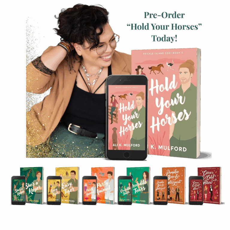 The Author and their Rom-Com titles